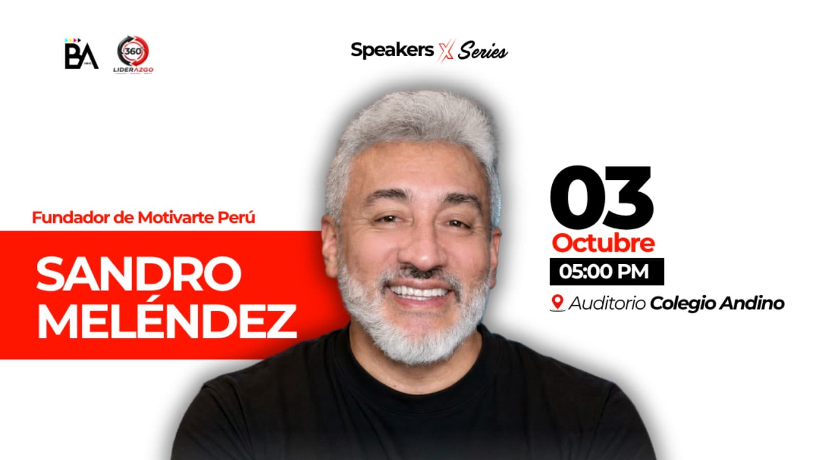¡Sandro Meléndez llega por primera vez a Huancayo con su magistral conferencia "Ventas Sin Límites"!